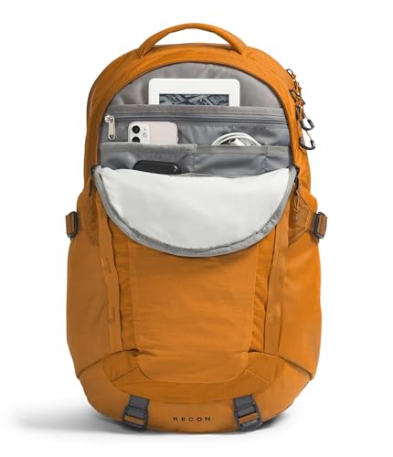 The North Face Recon Everyday Laptop Backpack - Daypack, Water Repellent, Laptop Sleeve, 2 Water Bottle Pockets, Timber Tan, One Size - color: Timber Tan, size: 30L