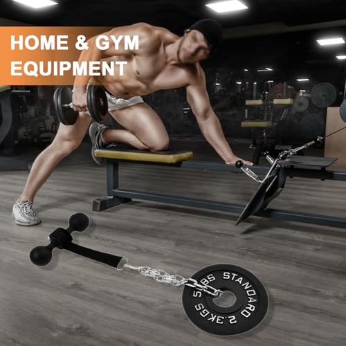 Forearm Strengthener & Wrist Roller - Forearm Exercise Wrist/Arm Blaster, Wrist Forearm Muscle Strength Training Grip Handle with Steel Chain for Gym and Home