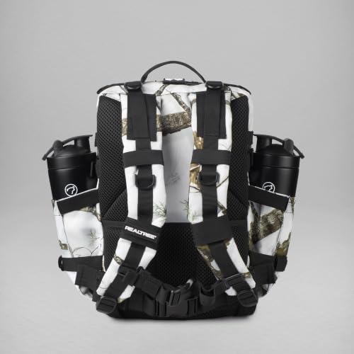 WOLFpak 35L Athletic Gym Backpack - Durable 1000D Waterproof Oxford Material with MOLLE Webbing, Laptop Pocket - color: Realtree Apx Snow