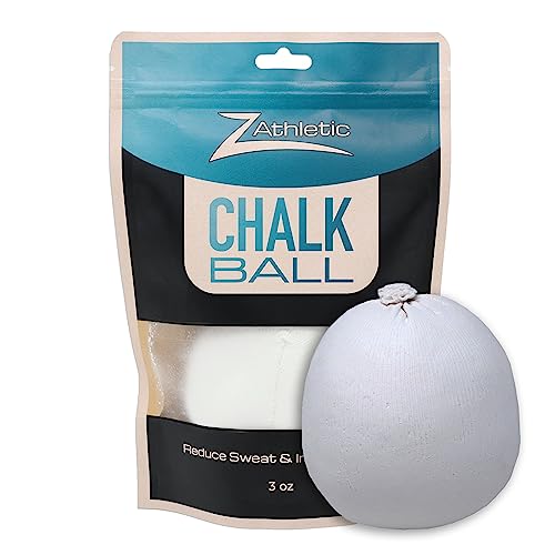 Z Athletic Gym Chalk Ball for Rock Climbing, Gymnastics, and Weightlifting - style: 3oz Chalk Ball