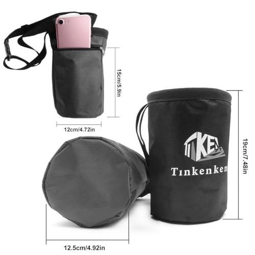 Chalk Bag for Rock Climbing High Capacity Leakproof Rock Climbing Gear | Bag High Capacity Leakproof Chalk Bag Bucket Gear Equipment Bouldering Weight-Lifting for Bouldering Rock Climbin