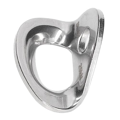 OUKENS Climbing Hanger, Climbing Anchor 316 Stainless Steel Climbing Hanger, Bolting Hanger Rock Climbing Anchor Climbing Bolting Hanger for Rappelling Aerial Work (5pcs Climbing Hanger)