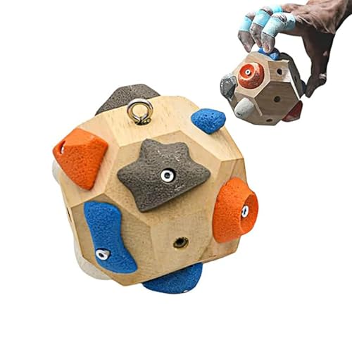 Handcrafted Rock Blocks, Enhancing Strength and Precision, 3D Rock Climbing Training Balls, Finger Training Tools specifically Designed for Rock Climbers