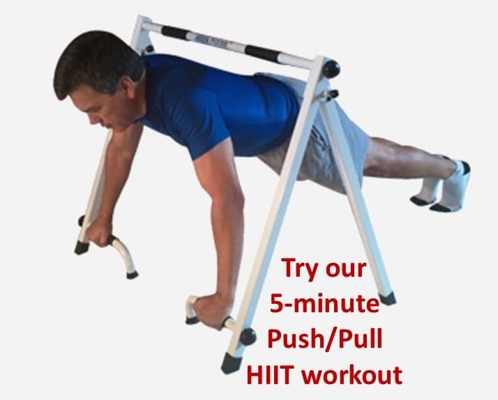 My Portable Pull-up Bar – My 5-Minute Push-Pull Workout
