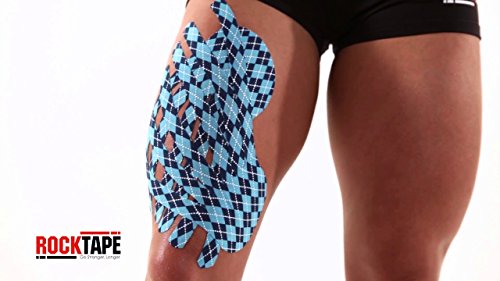 RockTape Highly Water-Resistant Kinesiology Tape - color: H2o Black