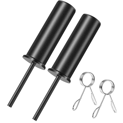 EVERYMATE Weight Stack Pin, Gym Pins for Weight Stack Machine, Weight Stack Extender Pin for Commercial Gym and Home Gym, Strength Training Equipment Attachments - color: ‎Dia:8mm Length:110mm（2 pack）