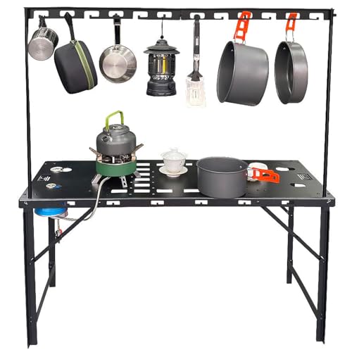 ITrims Storage Molle Panel Modular for Vehicle SUV Car Accessories Interior Trunk Organizer Rear Cargo Rack Basket Shelf Luggage Storage Carrier Hanging Boards Camping Table (C) - style: C