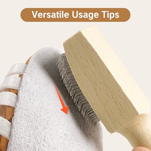 Dance Shoe Brush for Soles Shoe Cleaner for Dancing Shoes Bowling Shoe Bottom Cleaning Tool and Sole Cleaner for Pleather Rubber and Suade Shoes Wire Brush for Easy Maintenance