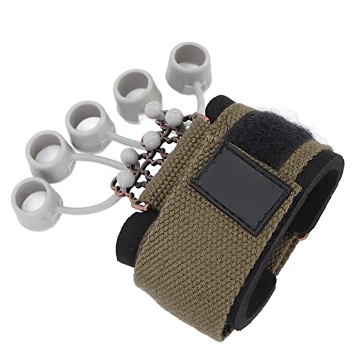 ZJchao Adjustable Silicone Finger Exerciser Hand Grip Strengthener for Exercise Training Rock Climbing Tennis Baseball Guitar Piano Drummer - size: 20lb