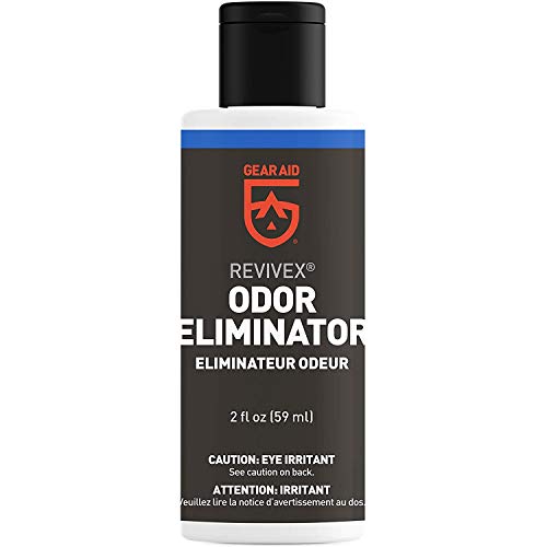 GEAR AID Revivex Odor Eliminator, All-Natural Formula for Removing Scents from Tents, Footwear and Sports Gear, 2 fl oz - style: 2 Fl Oz