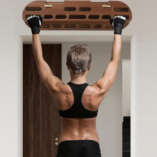 Hangs Board Wrist and Forearm Strengthener Indoor Rock Climbing Fingerboard Hand Strengthener Equipment Easy to Use Hand Equipment Climbing Hangs Board