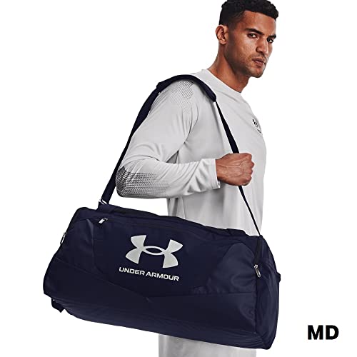 Under Armour Undeniable 5.0 Duffle - color: Midnight Navy (410)/Metallic Silver, size: Medium (58L)