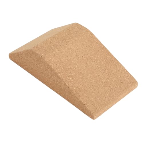 Squat Wedge Block, Slant Board For Squats Cork Squat Wedge Block Calf Raise Block Professional Balance Training Bodybuilding Non Slip High Density Workout Brick For Fitness