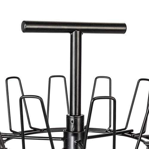 Household Essentials 4-Tier Shoe Storage Tree, Matte Black - color: Matte Black