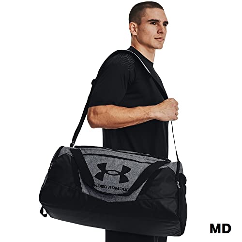 Under Armour Undeniable 5.0 Duffle - color: Pitch Gray Medium Heather (012)/Black, size: Large (101L)