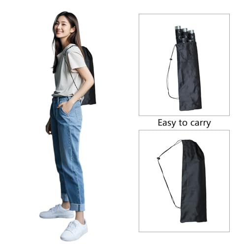 The Huang Yunming yoga stick is made of sturdy steel that is 5 feet high and an adjustable stretching stick, providing flexibility, agility, and balance. Multi functional fitness stick with 5 steel pipes