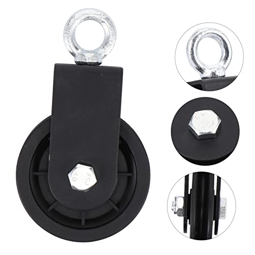 Zerodeko Aluminum Alloy Swivel Groove Wheel Pulley for Strength Training High-Performance Lifting Pulley Bearing Fitness Equipment Accessory for Home Gym