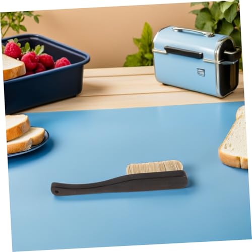 FUOYLOO Climbing Chalk Brush with Ultra Dense Boar Bristle Hair, Hardwood Handle Compact Chalk Brush for Outdoor Rock Cleaning, Bouldering and Indoor Climbing Accessories for Professional