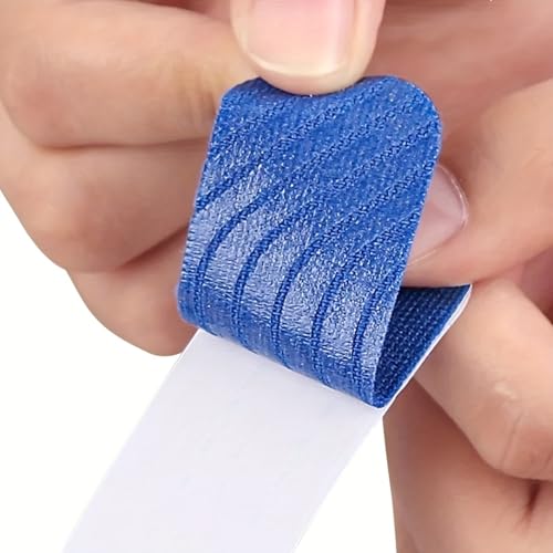 50PCS Elastic Finger Tape Protectors, Breathable Sweatproof Finger Guards for Sports, Work, and Daily Use, Self-Adhesive Stretchy Finger Wraps