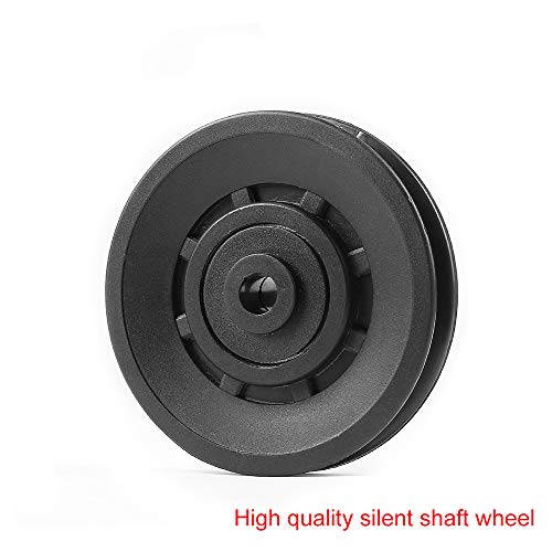 90mm Universal Bearing Pulley Wheel for Cable Machine Gym Equipment Part Garage Door (12 PCS) - color: 90mm-12 PCS-P