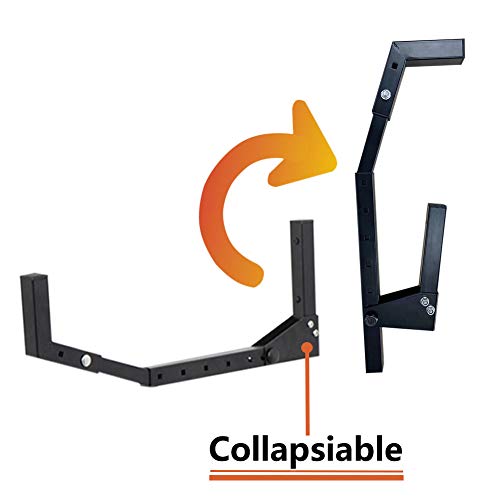 Wallmaster Kayak Storage Hooks Hangers, Adjustable Kayak Garage Storage Rack Wall Mount Heavy Duty Hooks for Canoe, Kayak, Paddle Board, Surfboard, Snowboard - color: 2 Pack