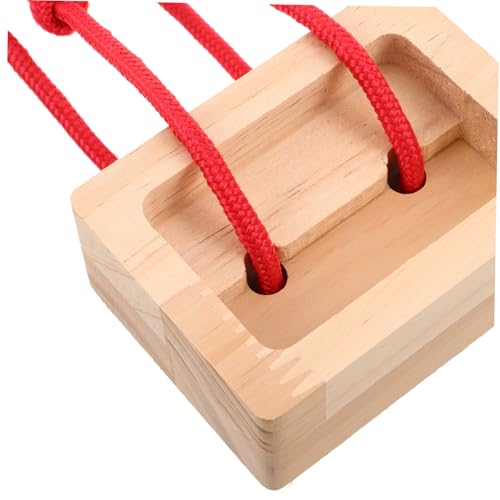 LALAFINA 2pcs Wooden Hangboards for Rock Climbing Training Portable Fingerboard Climbing Holds for Finger Strength and Endurance Building Home Gym Bouldering Equipment