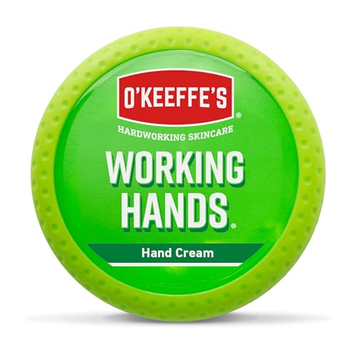 O'Keeffe's K0350002-6 Working Hands Hand Cream in Jar (6 Pack), 3.2 oz - size: 3.2 Ounce (Pack of 6)