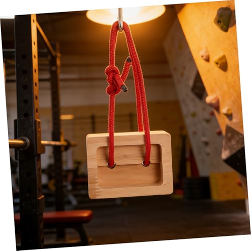 2pcs Wooden Fingerboard Climbing Training Board for Rock Climbing with Easy Installation and Simulated Finger Strength Training Portable Hangboards and Fitness