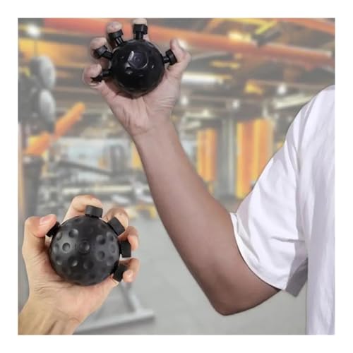 Portable Hand Grip Strengthener, 2Pcs Adjustable Finger Trainer, Hand Exercise Accessories for Climbing, Fitness and Hand Recovery Practice - color: Black+Pink