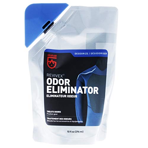 GEAR AID Revivex Odor Eliminator, All-Natural Formula for Removing Scents from Tents, Footwear and Sports Gear, 10 fl oz - style: 10 Ounce