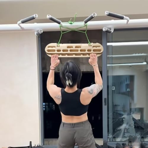 Finger Climbing Hangboard as Climbing Finger board Wooden forearm exercise,climbing training block for Climbing Training, Building