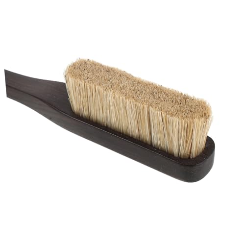VICASKY Wooden Climbing Chalk Brush with Natural Boar Hair Bristles Lightweight Design for Bouldering and Outdoor Rock Surface Cleaning Tool to Reduce Hand Fatigue
