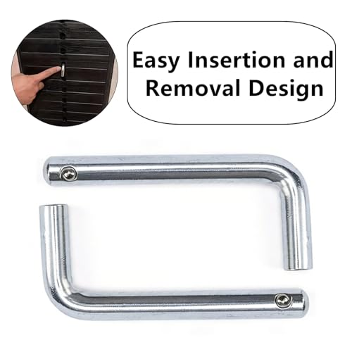 2Pack Weight Stack Pins – Gym Weight Loading Pins for Weight Plates, L-Shaped Handle Replacement Pins for Fitness Machines & Exercise Equipment