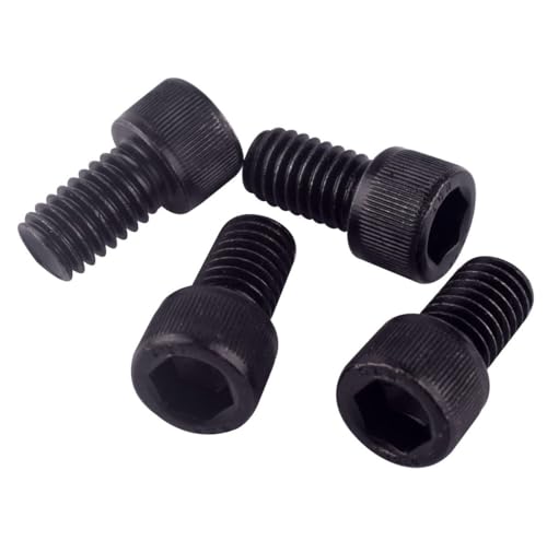 10Pcs 5/16-18 x 2" Socket Head Cap Screws Bolts, 12.9 Grade Alloy Steel Black Oxide Finish, Allen Hex Drive, UNC Coarse Full Thread - size: 5/16-18 x 2" (10PCS)