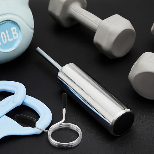 Lasnten Weight Stack Pin Extender with Spring Clip Collar, 10 mm Gym Pin for Cable Machine & Home Gym, Made of Solid Steel for Secure and Long Lasting Use