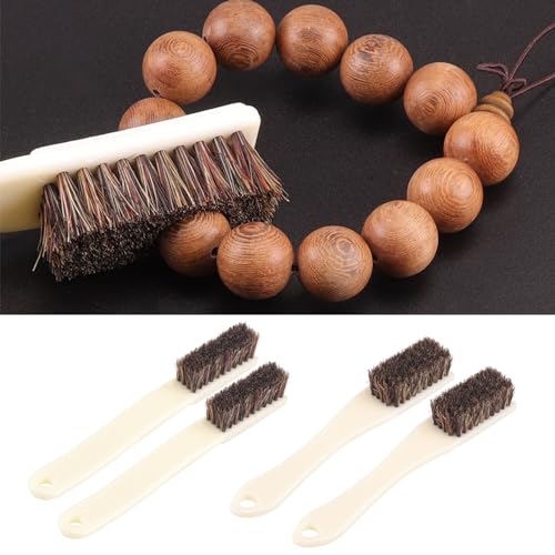 2pcs Climbing and Bouldering Brush Long Handle Firm BouClder Cleans Tool Easy Use Firm - color: Brown Small