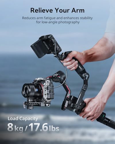 SmallRig Sling Handle Gimbal Handgrip for DJI RS 2 / RSC 2 / RS 3 / RS 3 Pro/RS 3 Mini/RS 4 / RS 4 Pro/RS 4 Mini/RS 5, Adjustable Gip for Low Angle Shots, w/QD Socket - style: Gimbal Handle