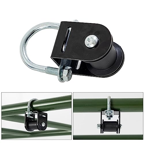 Weight Lifting Pulley Wheel Lifting Rope Pulley Loading 220lbs DIY Attachment Mute Sturdy Pull Down Wheel for Fitness Equipment Accessories - color: Screw Pulley