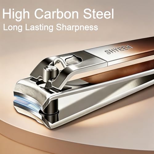 Manicure Set, 10 pcs High-Carbon Steel Nail Clippers Set, Portable Mini Manicure and Pedicure Kit, Travel Grooming Nail Kit with Leather Bag for Men and Women - color: Brown