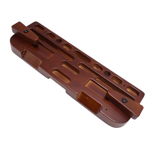 RiToEasysports Rock Climbing Hangboard, Strength Training with Multiple Grip Depths, Wooden Fingerboard Compact Design for Indoor and Outdoor Climbers