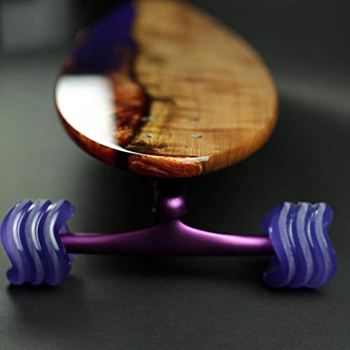 Shark Wheel 60 mm 78a Skateboard Wheels | California Roll | 4-Pack - color: Purple