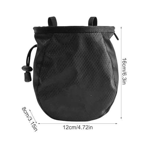 Climbing Chalk Bag Lightweight Leakproof Adjustable Pouch | Outdoor Bouldering Chalk Pouch for Outdoor Weight Lifting Training Mountaineering Climber Athlete Instructor