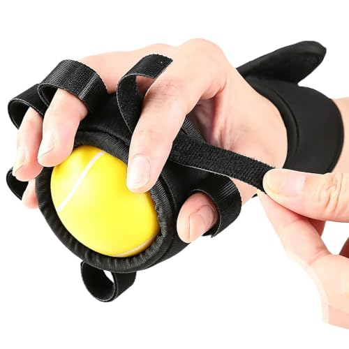 Hand Strength Ball Grip Trainer Ball Tool | Finger Strengthening Tool for Workout Outdoor Weightlifting Rock Climbing Home Fitness Gym Office - color: Yellow