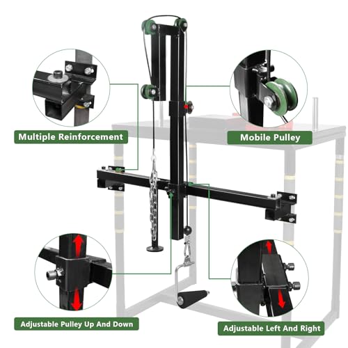 SYNTECSO Arm Wrestling Battle Table Training Pulley System, Tensile Force Professional Equipment Fitness Forearm, Table Corner Fixation Wrist Exerciser