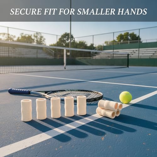 10-Pack Nylon Finger Sleeves for Basketball & Football, Snug Fit, Durable Sports Cover - color: Nude