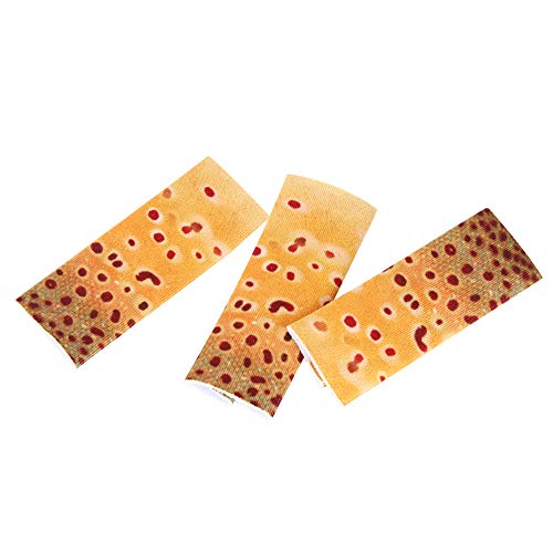 VBESTLIFE 3PCS Fishing Finger Tab Protector, Polyester Fishing Stripping Single Finger Guards for Fishing Finger