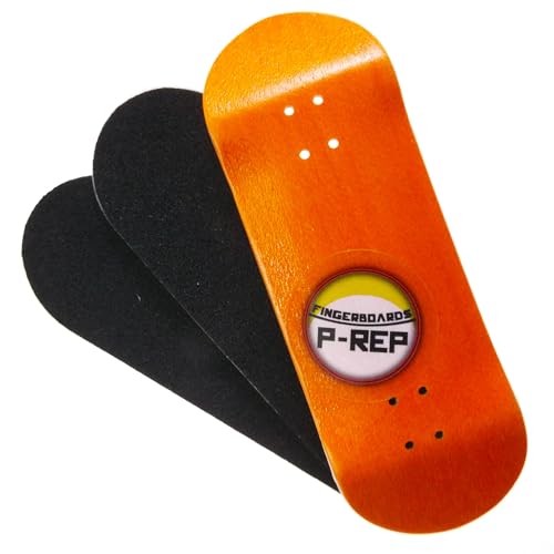 P-REP V2 Performance Complete Wooden Fingerboard 32mm - Orange - style: V2 Performance