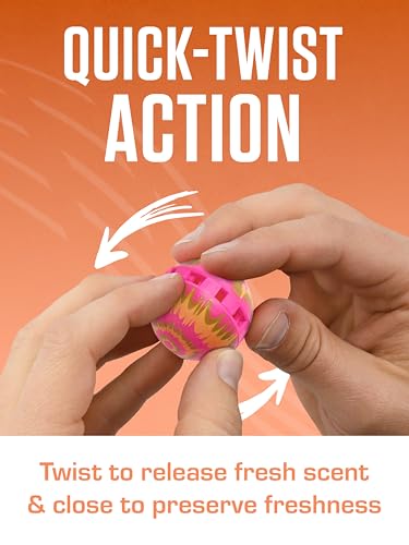 Sneaker Balls Odor-Fighting Shoe Fresheners, Eliminates Unpleasant Smells, Perfect For Sneakers, Gym Bags, Gear Bags, Drawers, Lockers, And More!, Matrix, 6 Pack - color: Matrix (Fresh & Clean), style: 6 Pack