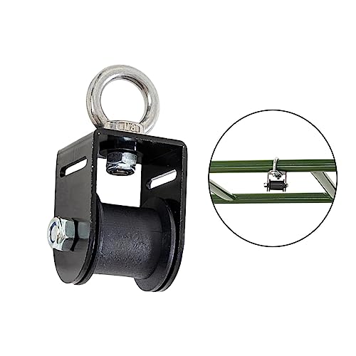 Weight Lifting Pulley Wheel Lifting Rope Pulley Loading 220lbs DIY Attachment Mute Sturdy Pull Down Wheel for Fitness Equipment Accessories - color: Ring Pulley