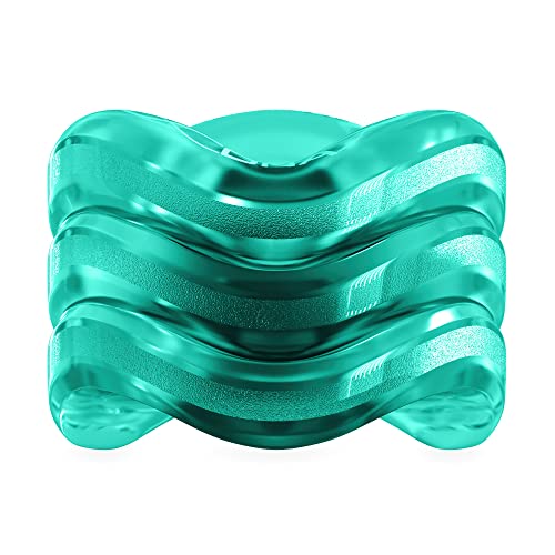 Shark Wheel 60 mm 78a Skateboard Wheels | California Roll | 4-Pack - color: Transparent Emerald
